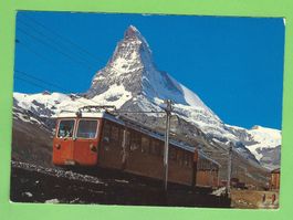Matterhorn Postkarte Gornergratbahn