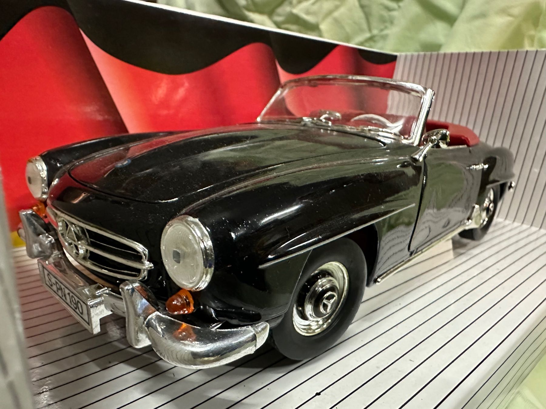 AMT/ERTL Modellini d'auto: Mercedes 190 sl Cabrio Oldtimer classic – Nuovo (secondo la descrizione) da Reinach AG venduto da rares75