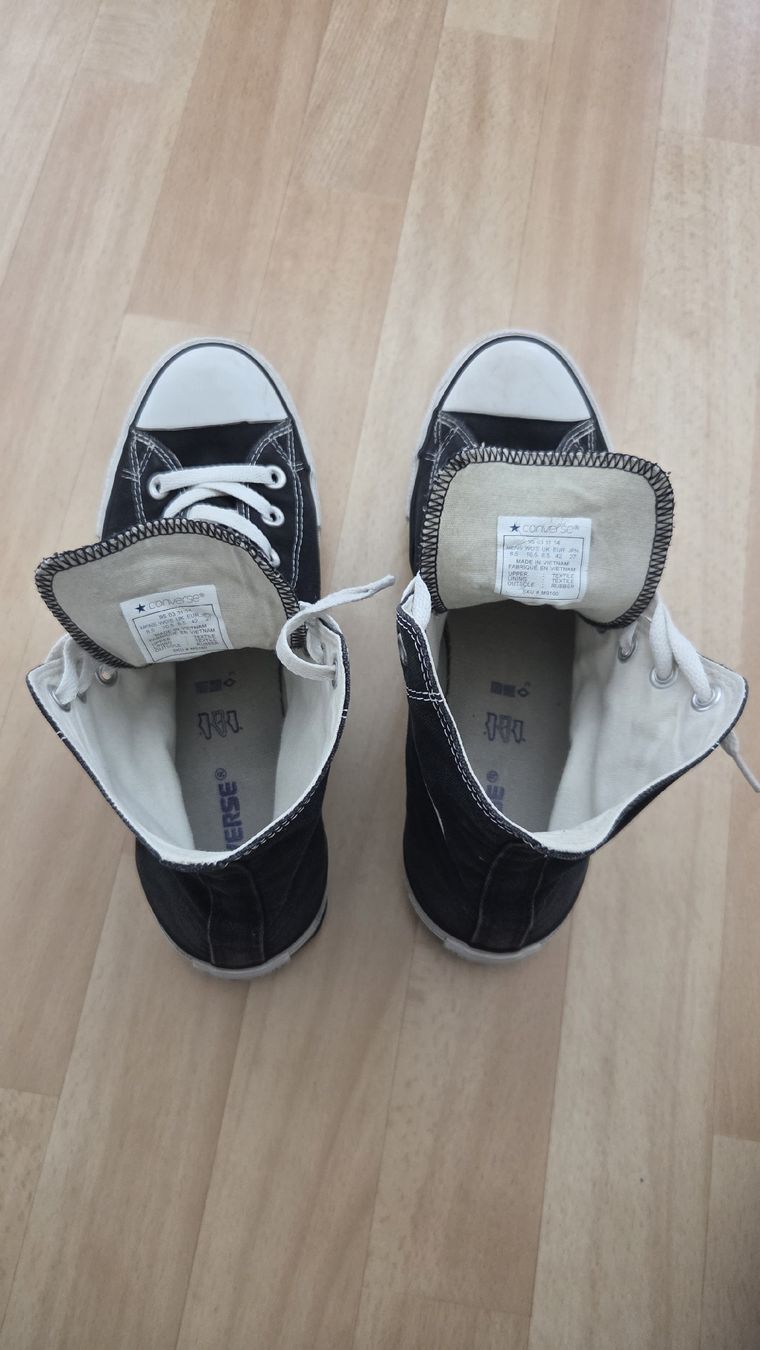 Converse Scarpe da uomo: Converse 8.5 schwarz – Usato da Illnau venduto da Holzerexpress 3