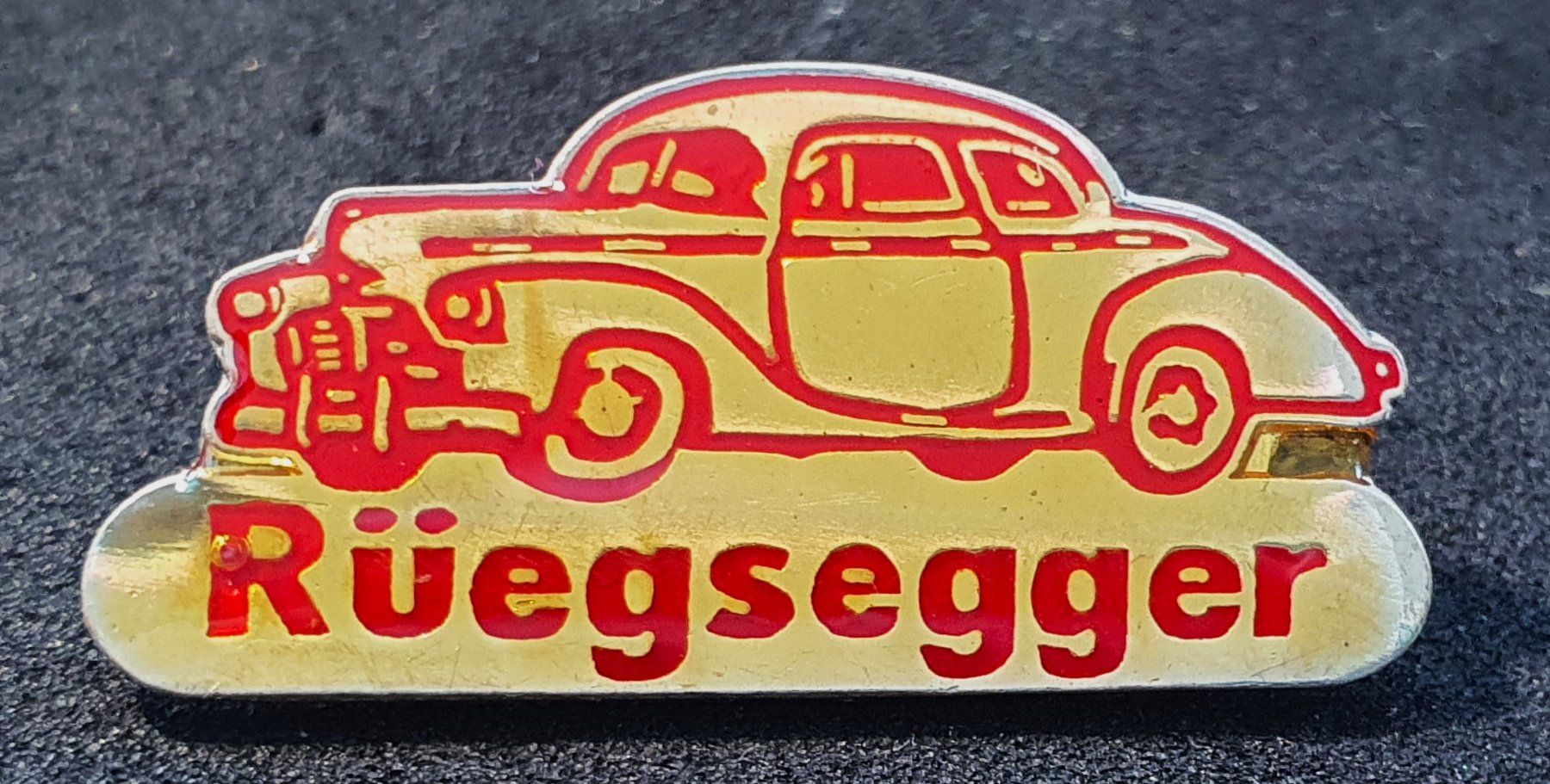 Placchette & Badge: 118 - Pin Auto Oldtimer Rüegsegger – Usato da Reinach BL venduto da Boston-Verkauf