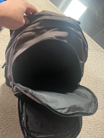 Sac à dos brun simple