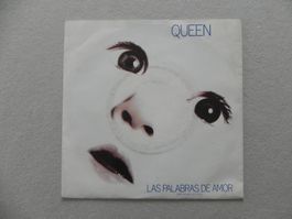 Single engl. Hardrock Rock Soul Band Queen 1982 Las Palabras