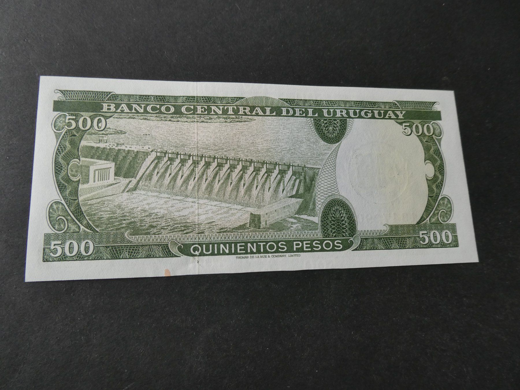 Billets de banque: Uruguay, alter Geldschein  - ungefaltet – D'occasion à Hinterforst par Rohusri 1