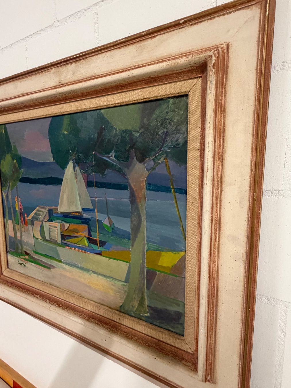 Dipinti: WERNER AERNI (1907–1992) ÖlGemälde – Usato da Basel venduto da PAUL_ART 9