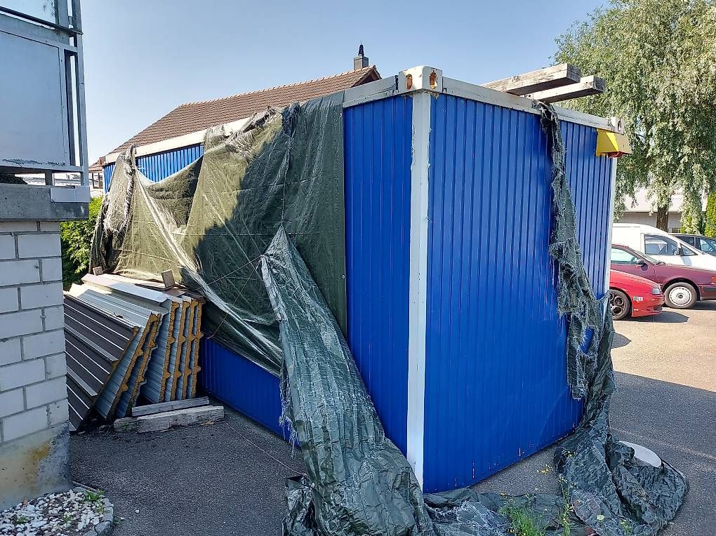 Contenitori edile: GRATIS....Container 6m lang 3 m breit – Usato da Lömmenschwil venduto da inf_r96q 4