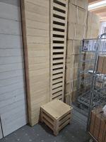 Cooles stapelbaren Holzpodest 53x53cm H: 15cm ab 15.-