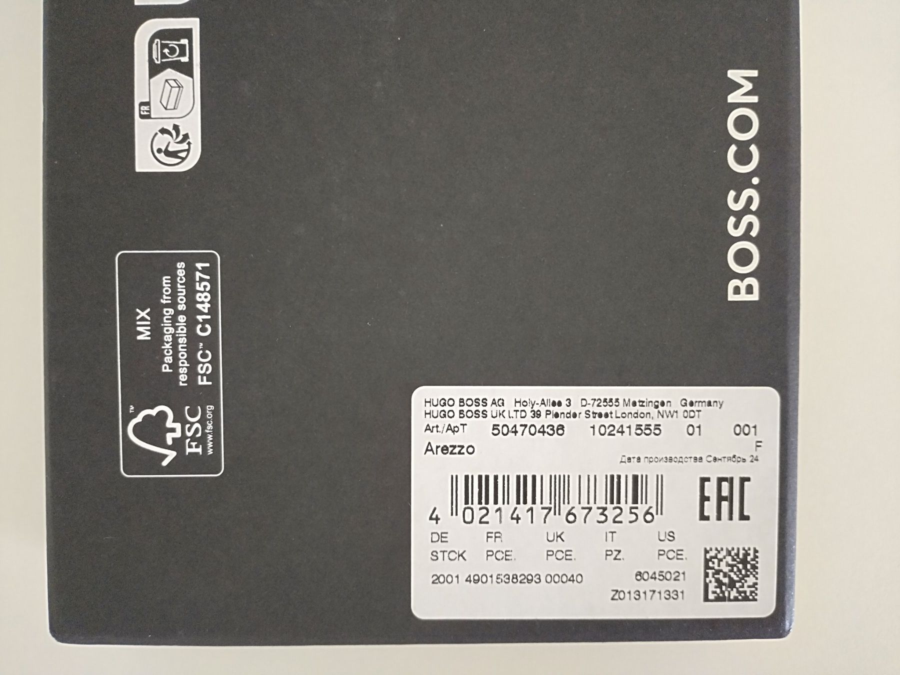 Hugo Boss Portafogli: BOSS Arezzo Geldbörse – Nuovo e nell'imballaggio originale da Affoltern am Albis venduto da AudiS5 1