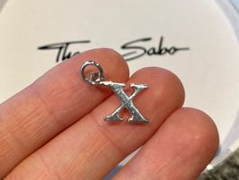 Thomas Sabo Kettenanhänger Buchstabe „X“ 🩶 Top Zustand!