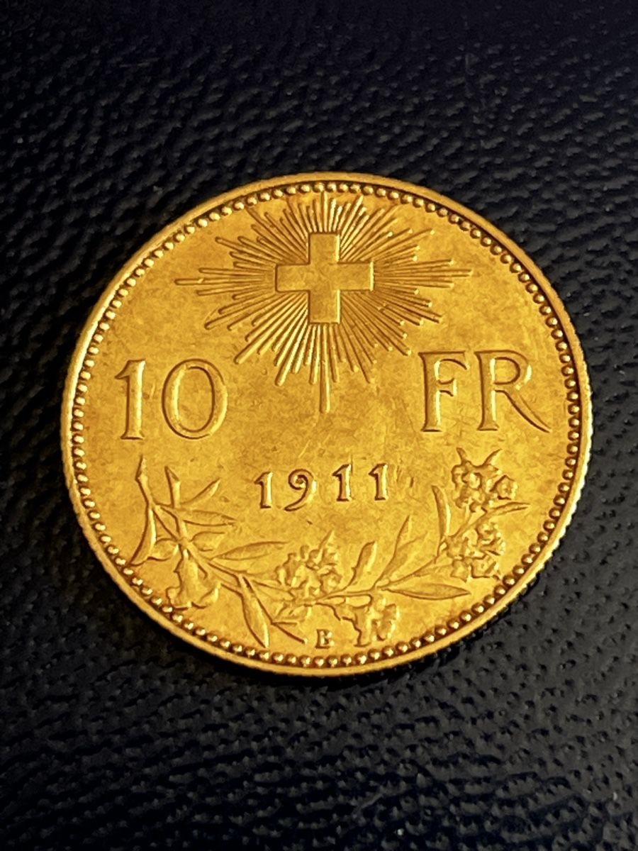 Tutti le monete: Goldvreneli 10 Fr. 1911 – Usato da Kloten venduto da BrunoK49 1