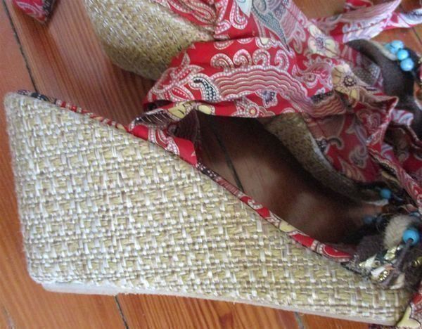 Scarpe da donna: PRIMA ELE : Sandales compensées avec ruban à nouer 41 – Nuovo e nell'imballaggio originale da Petit-Lancy venduto da lilycerise 4