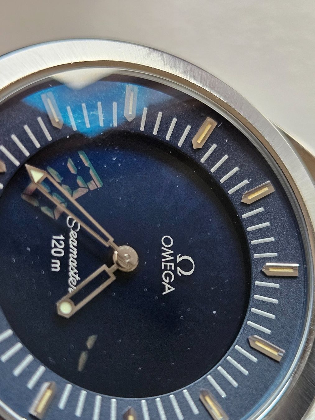 Omega Orologi: Omega Seamaster 120 m Multifunction Quartz mit Box – Usato da Berikon venduto da mmm21 5