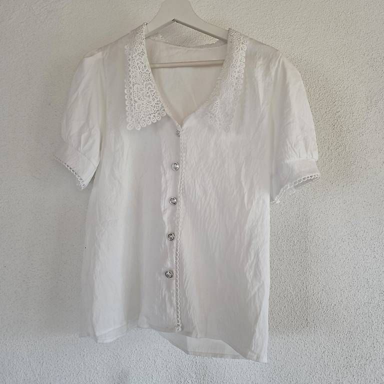 Chemisiers: Bluse weiss Gr. S/M – D'occasion à Reichenbach i. K. par likki07