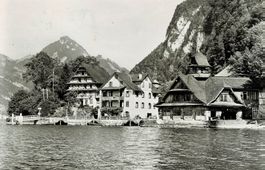 Hotel Rest. OBERMATT Ennetbürgen NW gel. 1959!