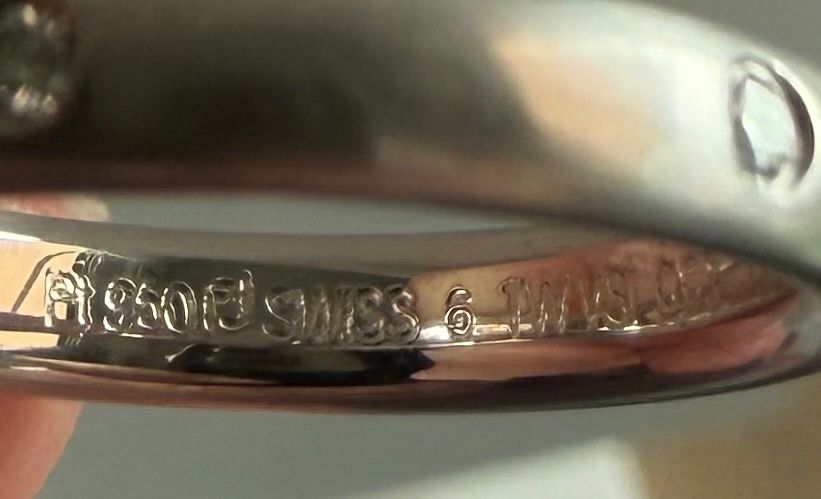 Ringe: Brillantring 950 Platin mit 6 Brillanten – Neu (gemäss Beschreibung) aus Schaffhausen von Simonaa2 4