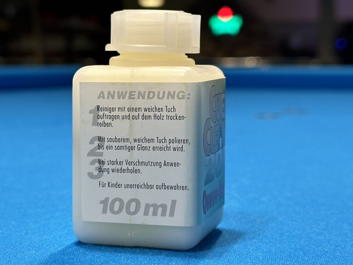 Pflegeprodukte: Queue-Schaftreiniger 2000 Cue Cleaning – Neu und originalverpackt aus Jonen von BMWE369 2