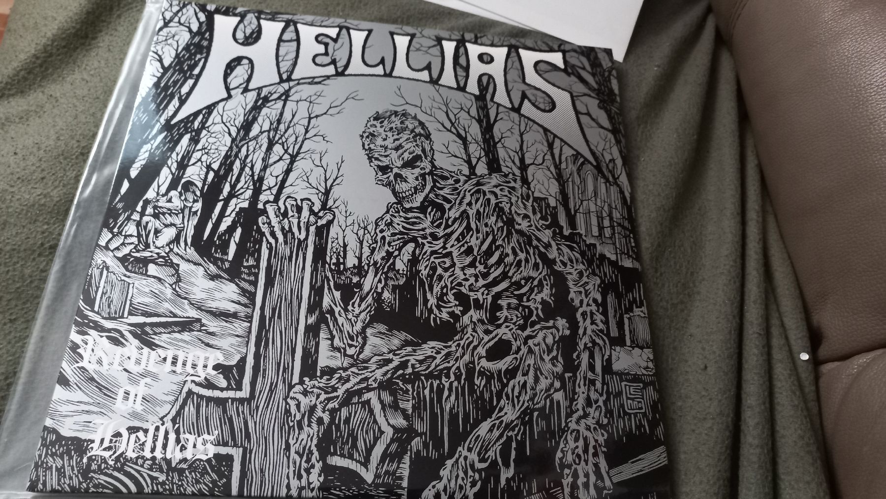 Dischi in vinile: Hellias-Revenge Of..RED VINYL LP THRASH METAL – Usato da Olten venduto da Donatello1984
