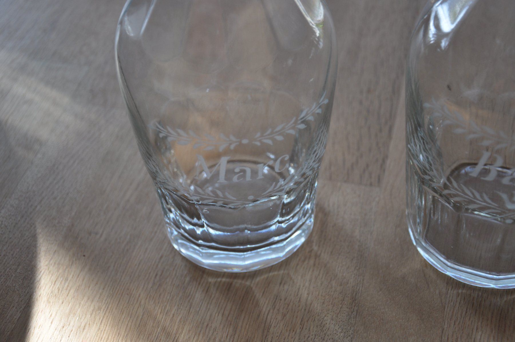 Karaffen: Glas Karaffen 3 stk. zusammen – Gebraucht aus Rothrist von Sheriff94 1