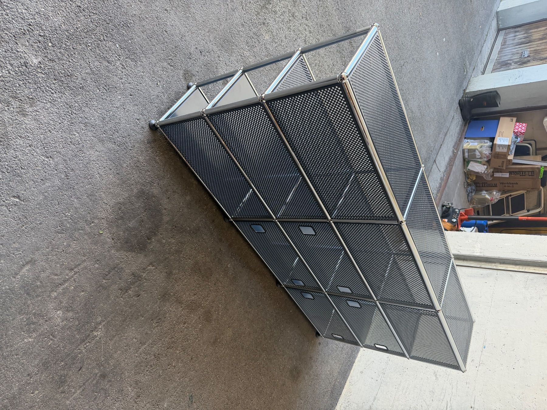 Scaffali: USM Haller Sideboard 150x80x27, Anthrazit – Usato da Zürich venduto da Zvijerka 3