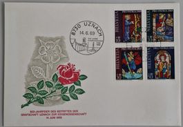 Schweiz 1969 Sonderbrief Uznach