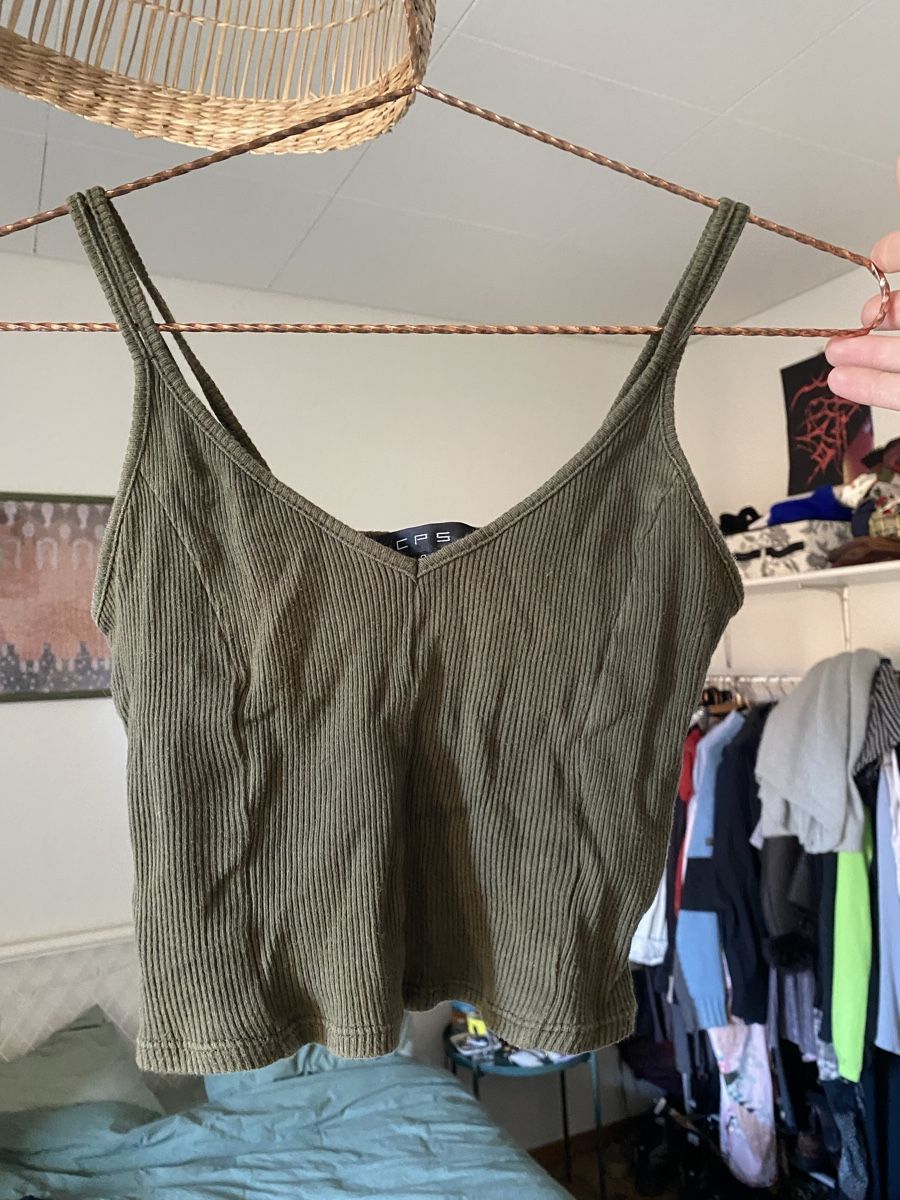 Top: Top CPS Olive Taille S – Usato da Lausanne venduto da els_wlr2 4