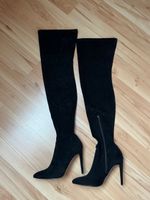 BUFFALO Cuissardes noires– Talons aiguilles 40