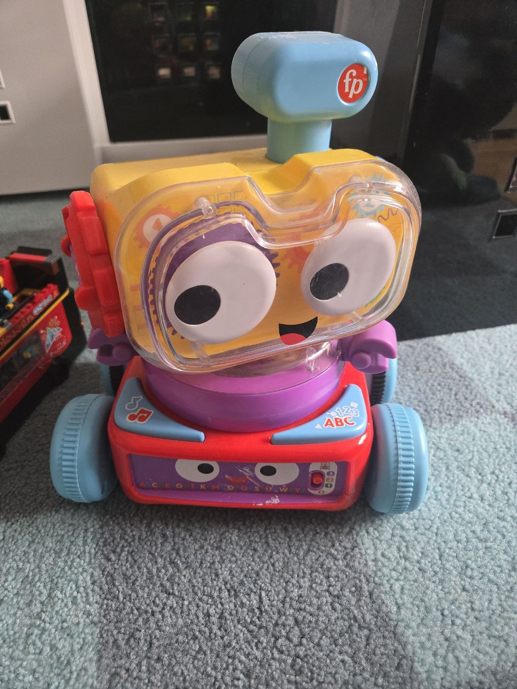 Fisher-Price Giocattoli: Fisher-Price 4-in-1 Lernroboter Linus. – Usato da Bern venduto da Bern3004