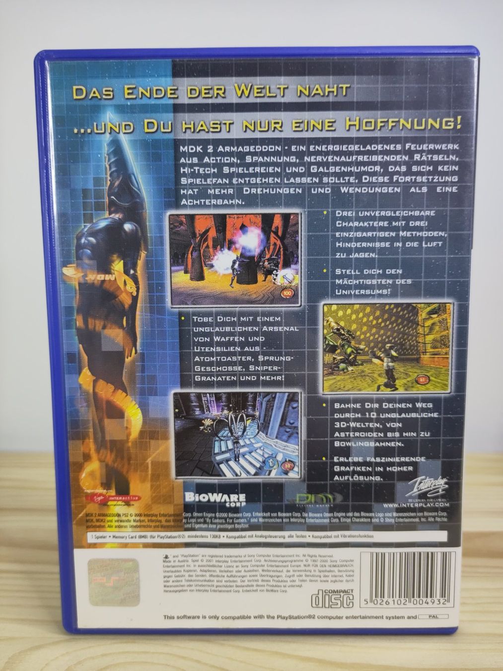 Giochi: MDK 2 Armageddon PS2 Playstation 2 PAL CIB – Usato da Zug venduto da RepTCG 1