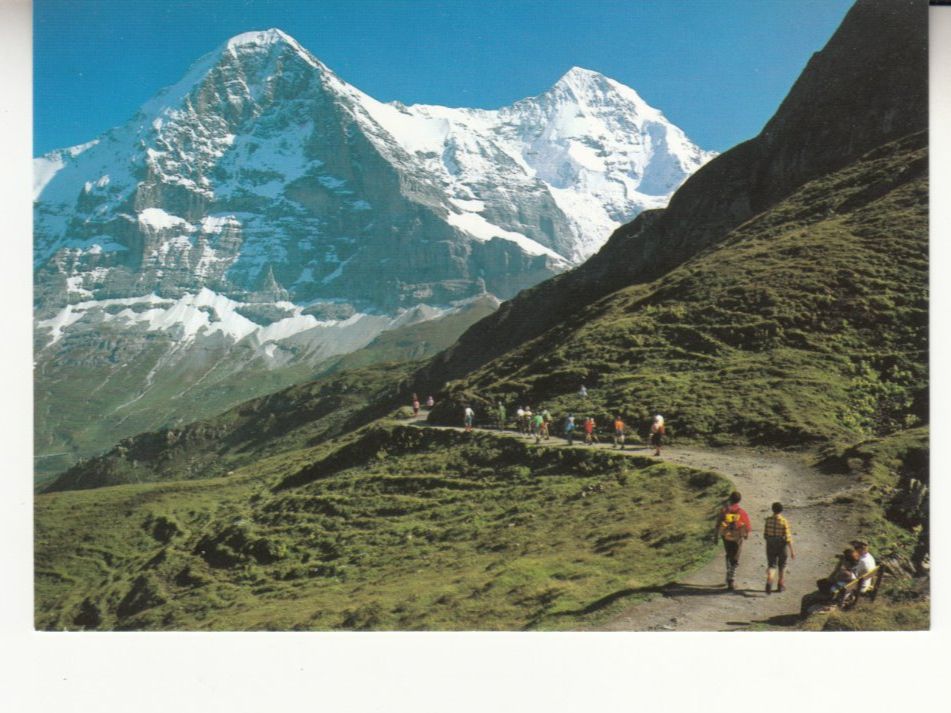 Cartoline postali: Eigernordwand ca. 1980 – Usato da Bürglen TG venduto da StampGraf