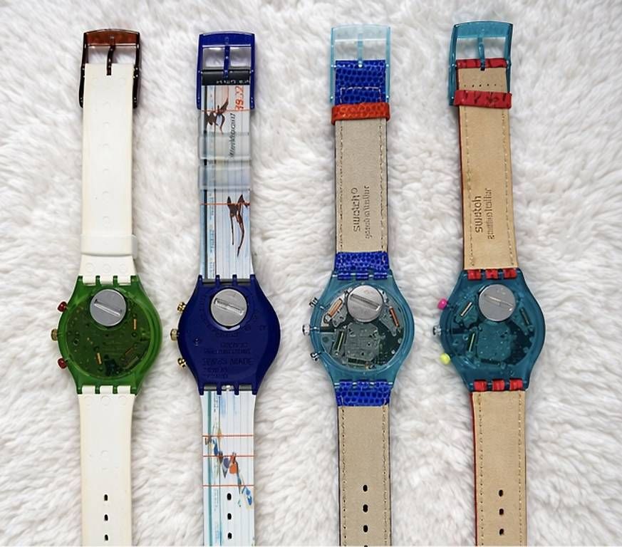 Orologi: Swatch Art Highlight Set + Collector Box – Usato da Uster venduto da barkingarky01 3