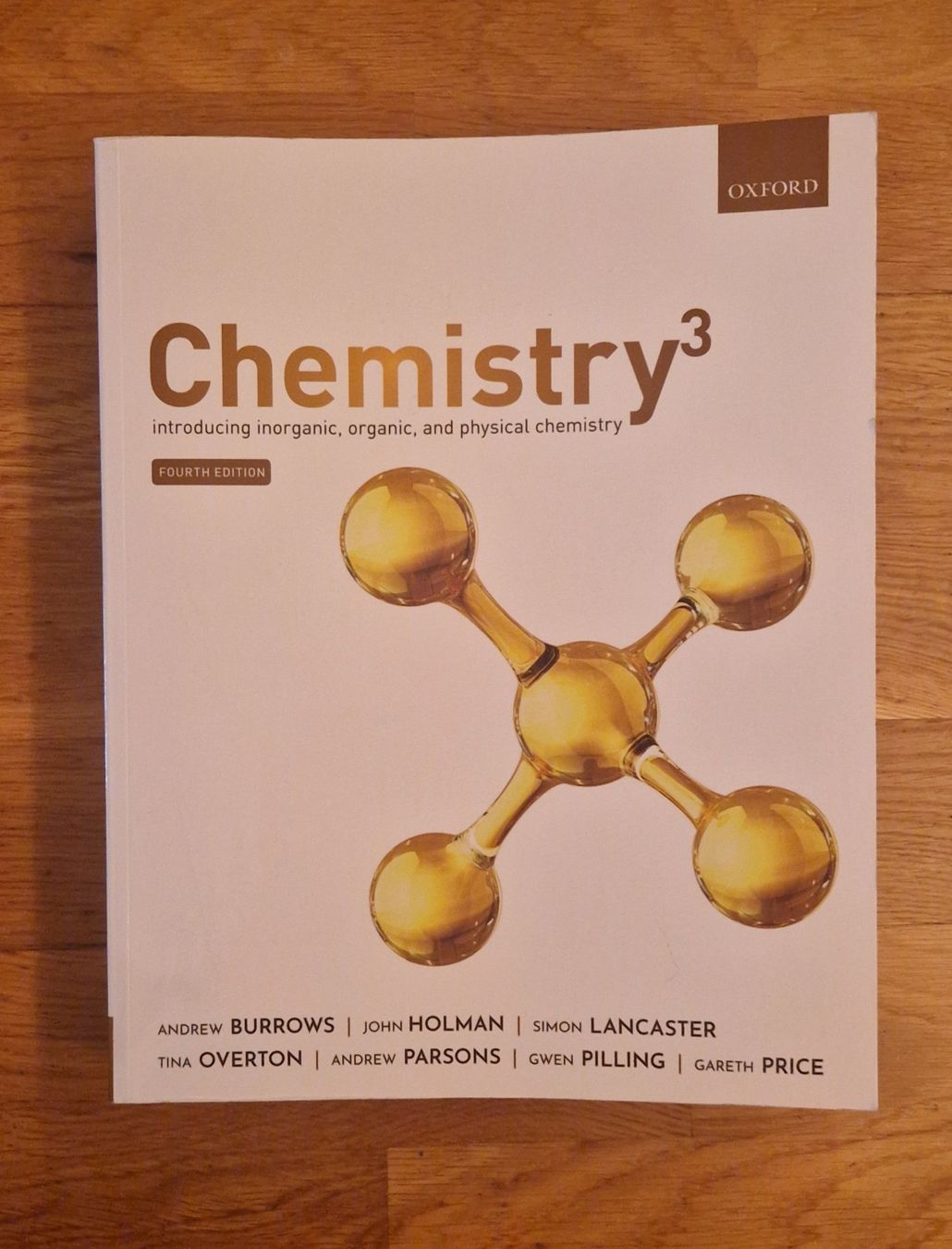Libri: Chemistry³ (4. Edition) – Nuovo (secondo la descrizione) da Eriswil venduto da lindajoyy