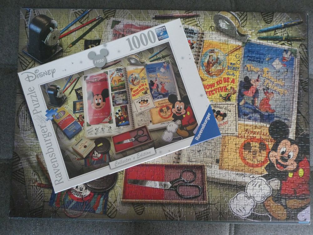 Mickey Aniversary 1950 Disney Ravensburger-Puzzle 1000 Teile | Kaufen ...
