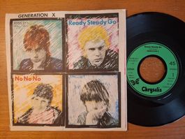 GENERATION X Billy Idol 2x7" orig . DE 1978  UK 1977