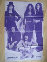 Deep Purple MUD  Popfoto 1974 Riesen Poster  Rarität