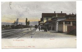 St. Margrethen (SG) Rheintal - Bahnhof - Güterzug - 1980