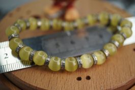 Katzenauge Gelb   Armband     Ab 1.-(1)