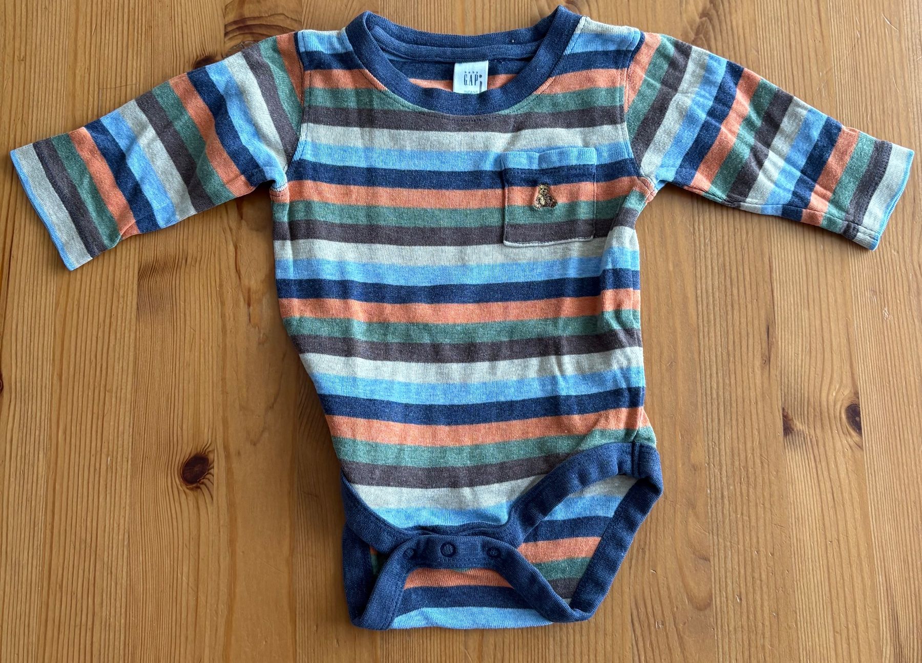 Gap Biancheria intima: Body, Gap, Grösse ca 62, geringelt – Usato da Zollikon venduto da Xblanka