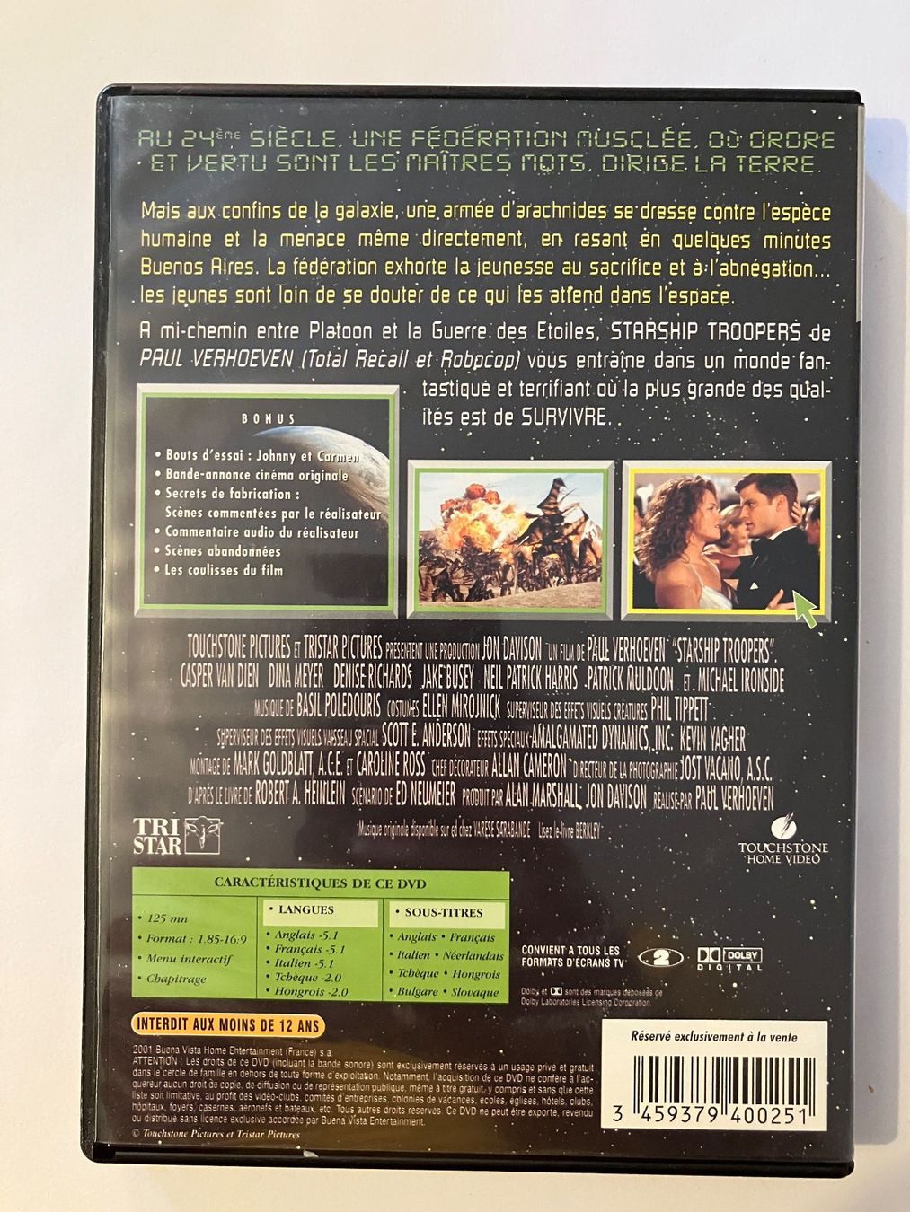 Alle DVDs: Starship Troopers – DVD – Gebraucht aus Ecublens VD von Lenordique 1