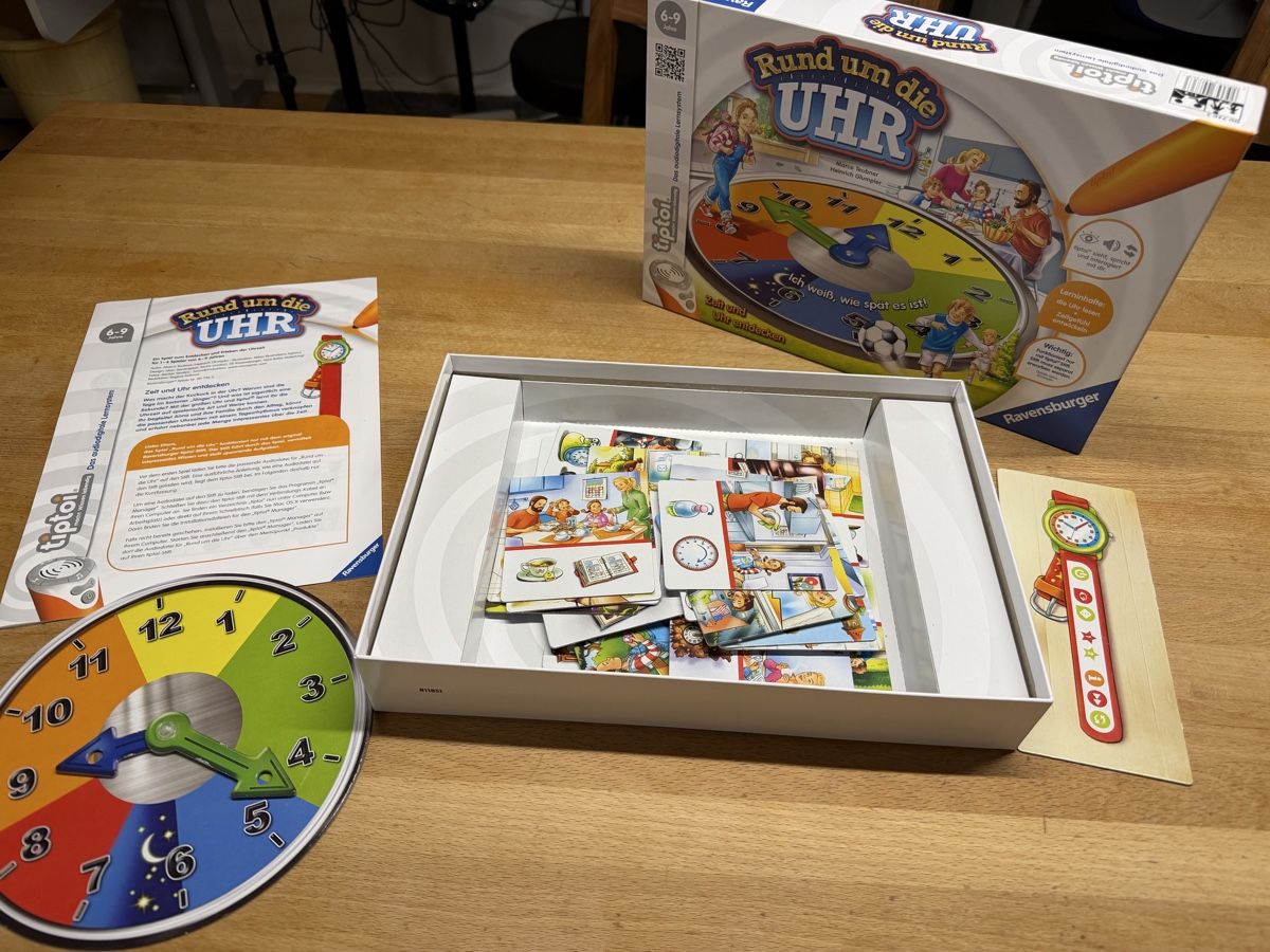 Tiptoi Spiele: Tiptoi - Rund um die Uhr – Gebraucht aus Zürich von IVEMI 1