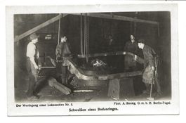 Industrie: Werdegang einer Lokomotive - Bodenring Schweissen