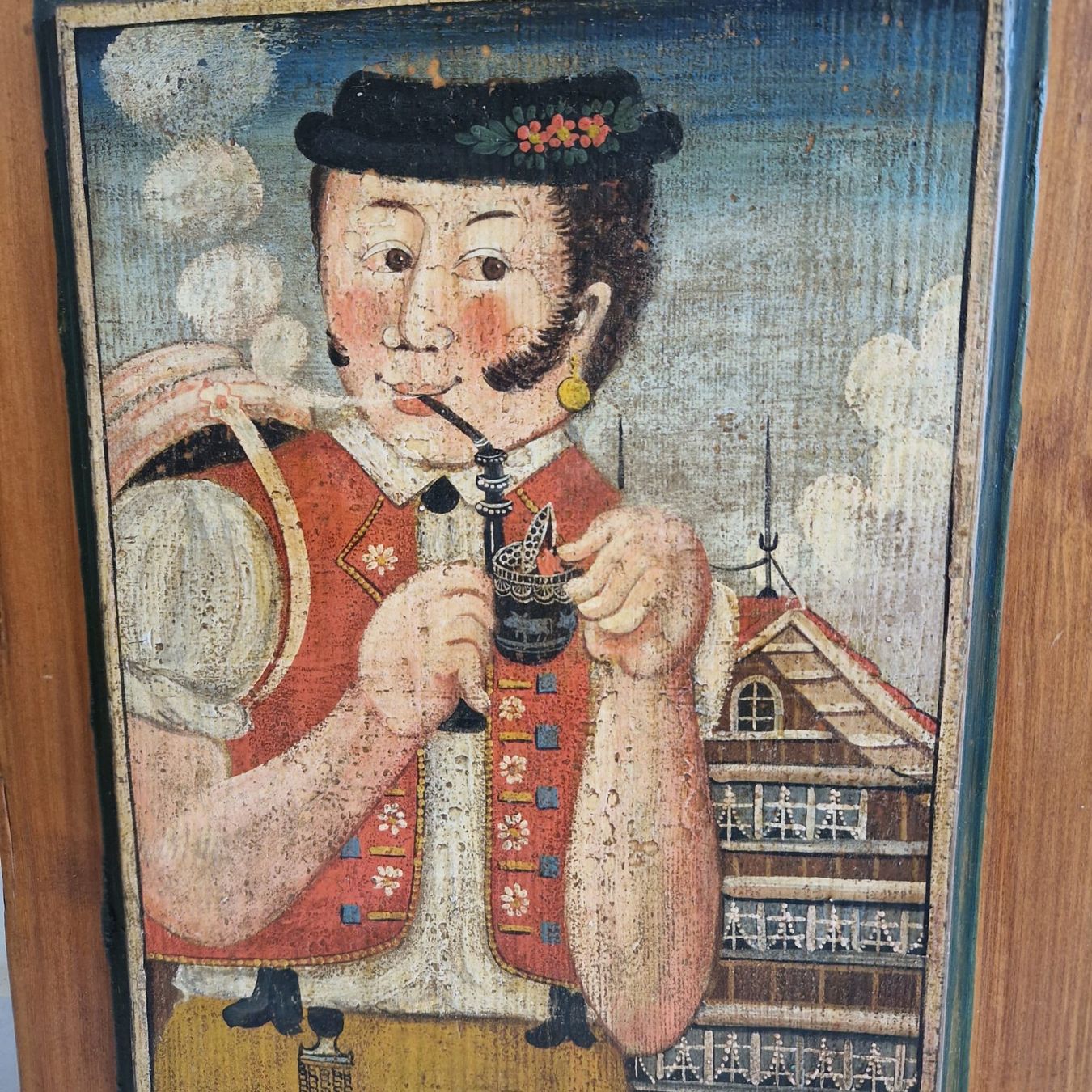 Dipinti: " Appenzeller "  Oel gemalt auf Holz – Usato da Zürich venduto da maximus46 6