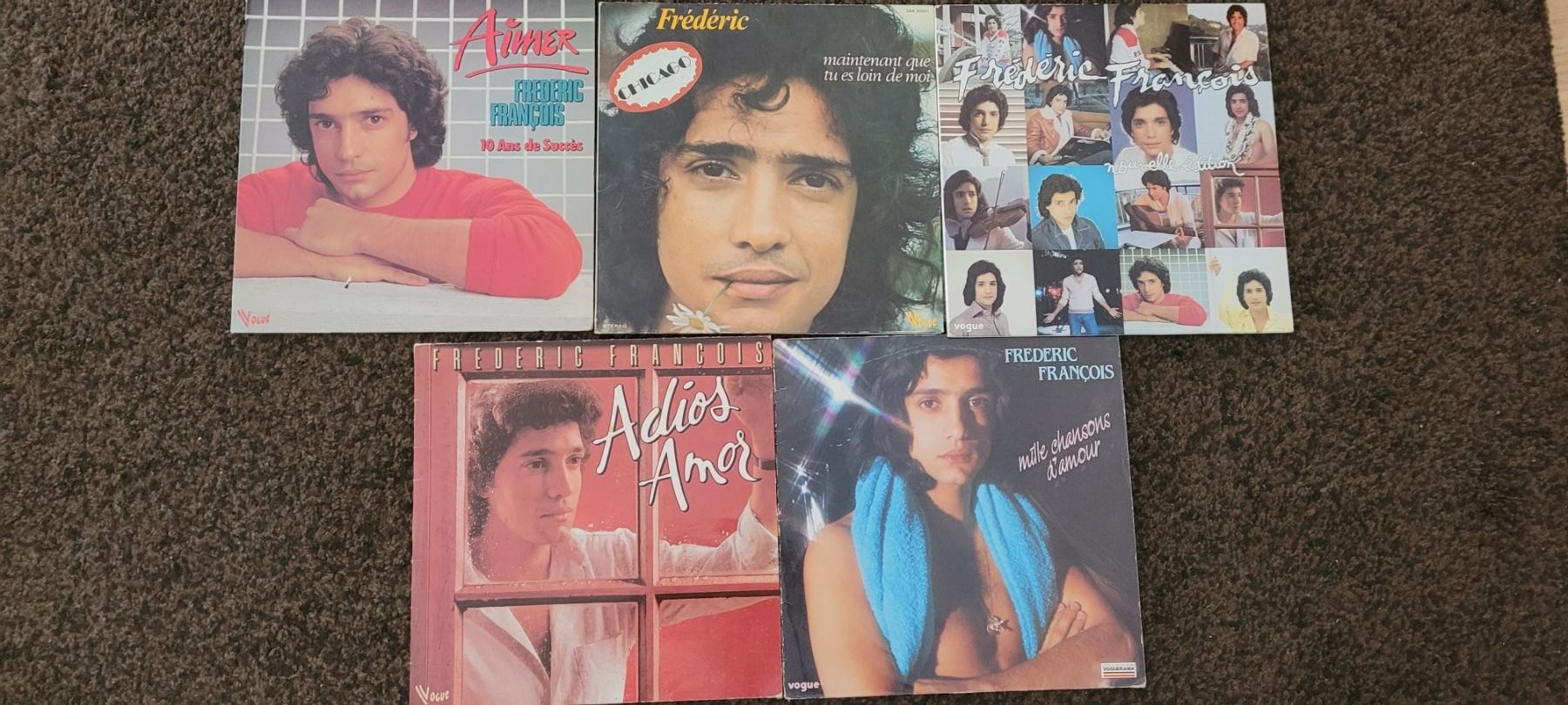 Schallplatten: 5 LP  Frederic Francois – Gebraucht aus Martigny von MZ-67