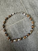Perlenkette mit Tigerauge