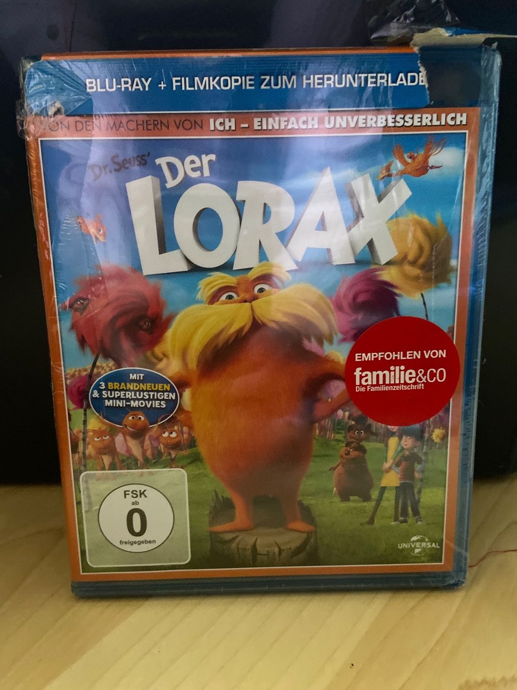 Tutti i DVDs: Film Der Lorax – Nuovo e nell'imballaggio originale da Sirnach venduto da SpeedyGT