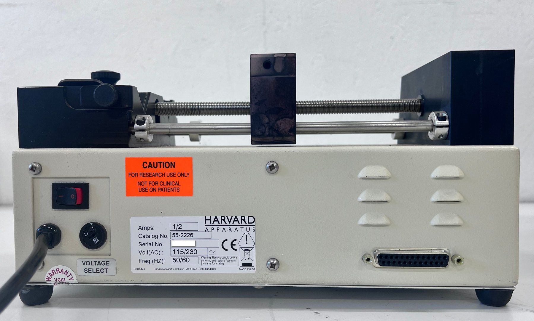 Accessori da laboratorio: Harvard Apparatus 55-2226 Dual Syringe Pump Digital Control – Usato da Niederdorf venduto da LeptonAG_Labor 3