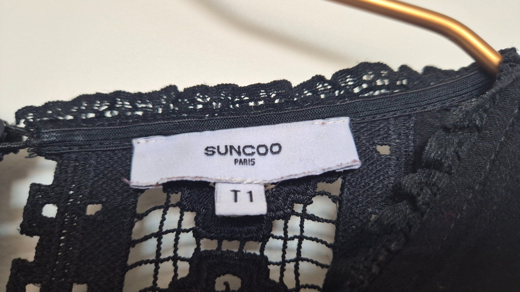 Vestiti: Suncoo black midi dress size 1/S – Usato da Zürich venduto da monadiederich 3