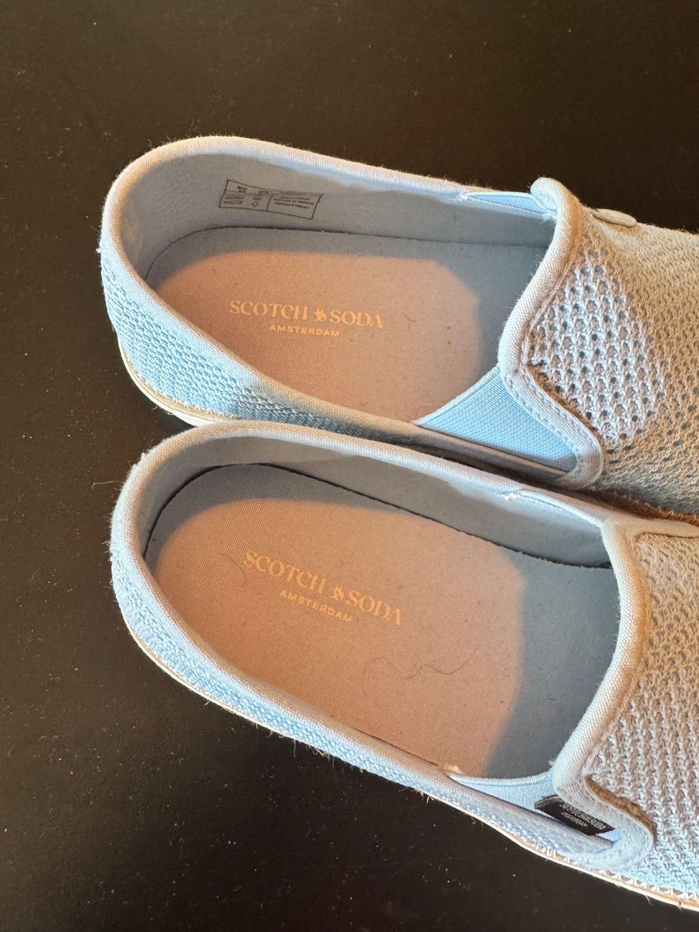 Chaussures hommes: Slipper von SCOTCH & SODA, hellblau, Grösse 44 – Neuf avec emballage d'origine à Zürich par Alpnach_ 2
