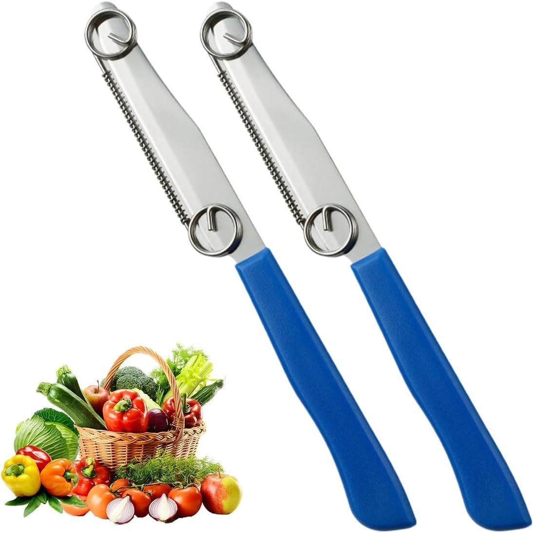 Elettrodomestici da cucina: 2x Küchenmesser Gemüseschneider Scheiben Pilze Gurke schnell – Nuovo e nell'imballaggio originale da Hundwil venduto da Equiply