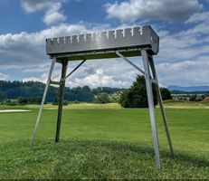 13er Spiessligrill / Kanalgrill Gutschein Miete für 24 Stund