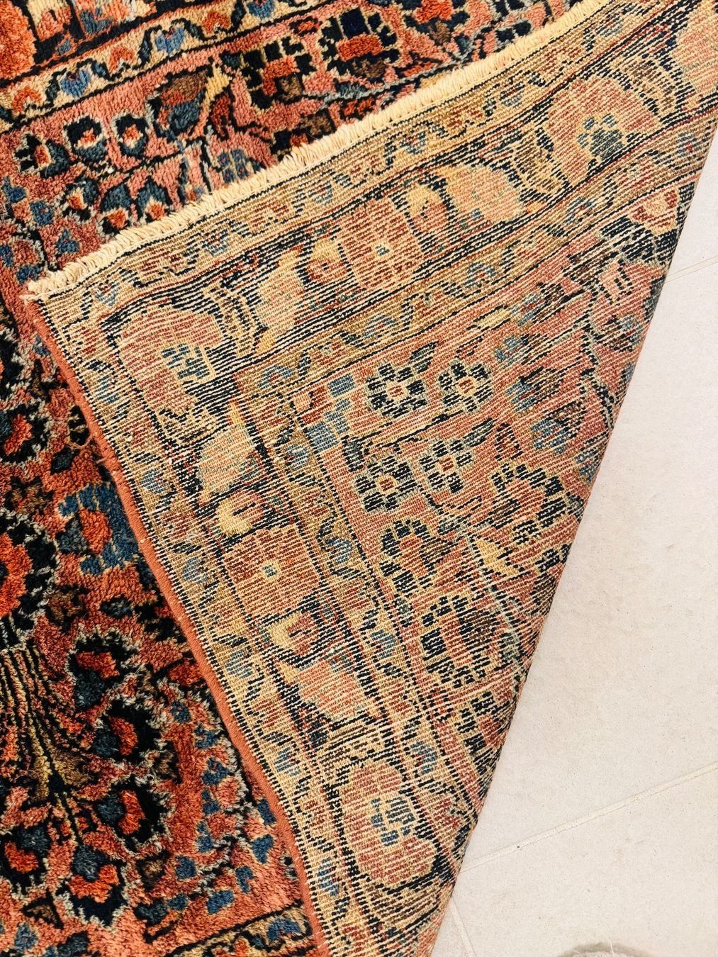 Tapis: Alter Persisch Teppich, Sarouk 130 cm x 80 cm – D'occasion à Mols par armanwalensee 3