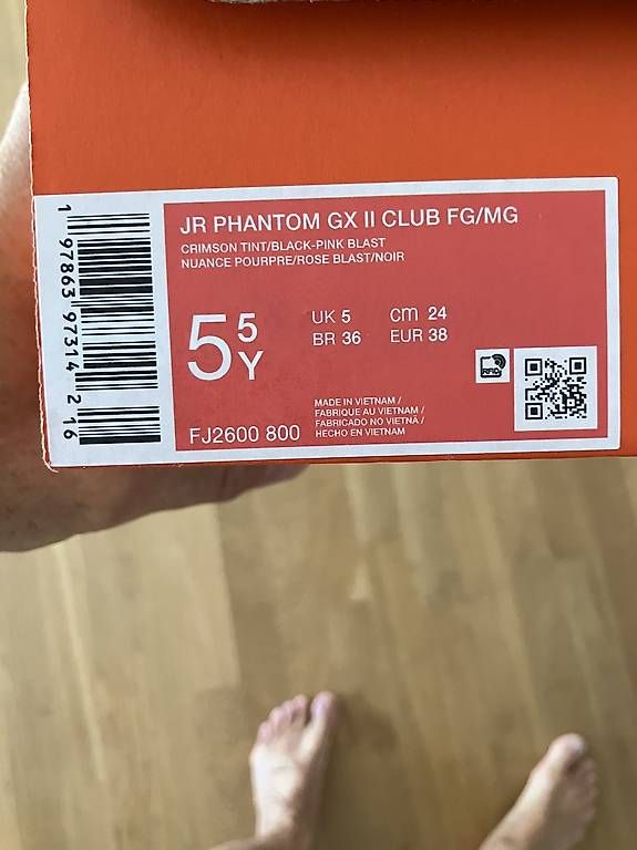 Scarpe da uomo: Neu: Nike JR Phantom GX, Gr. 36! – Usato da Allschwil venduto da ait_n87b 2